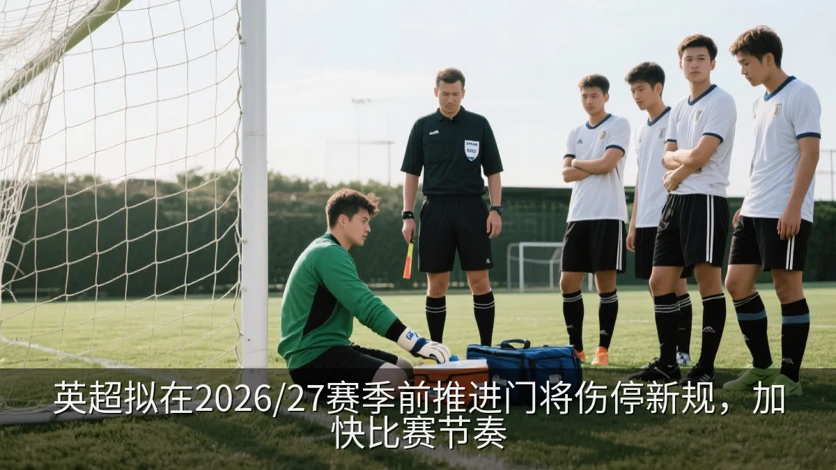 英超拟在2026/27赛季前推进门将伤停新规，加快比赛节奏